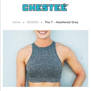 NWOT - The T Chestee Sports Bra